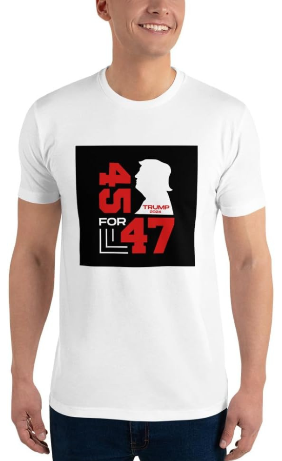 45 for 47 White T-Shirt